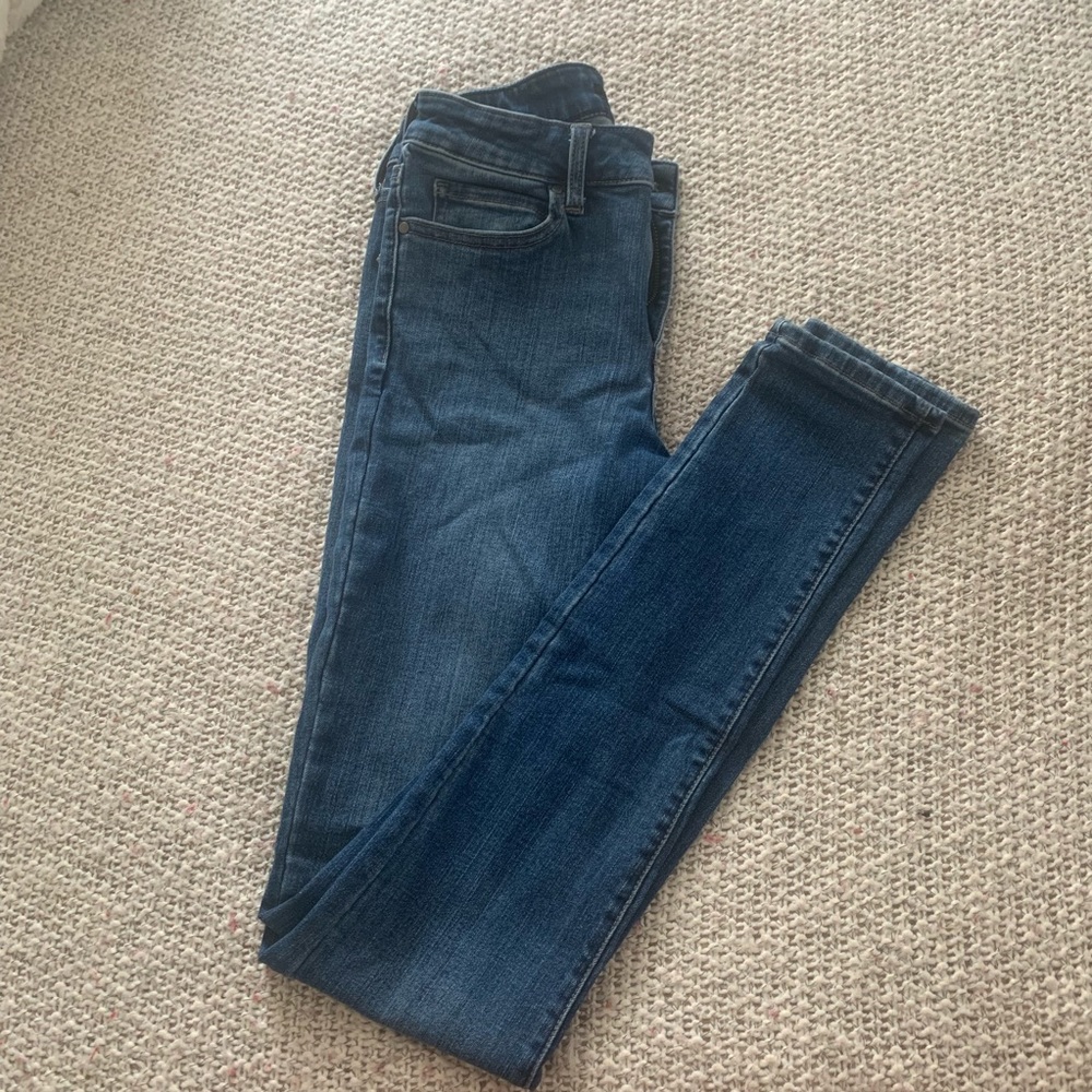 UNIQLO Blue Skinny Jeans